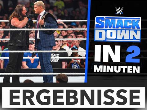 wrestling smackdown ergebnisse.